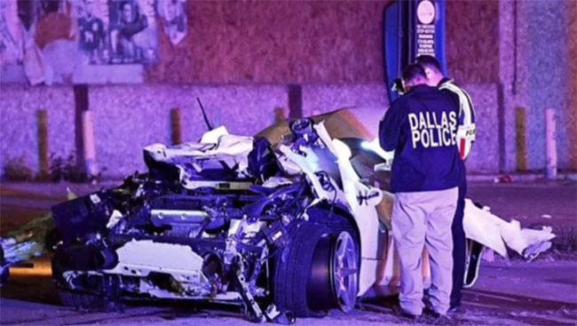 Эррол Спенс попал в аварию в Далласе