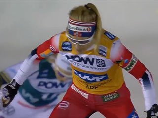 Норвежка Йохауг выиграла масс-старт на четвретом этапе «Ски Тура»