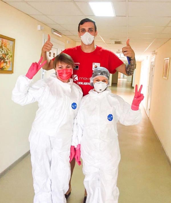 Игрок сборной Украины по баскетболу Вячеслав Бобров вылечился от коронавируса