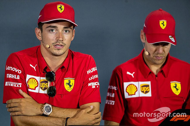 Леклер: Буду рад любому напарнику в Ferrari