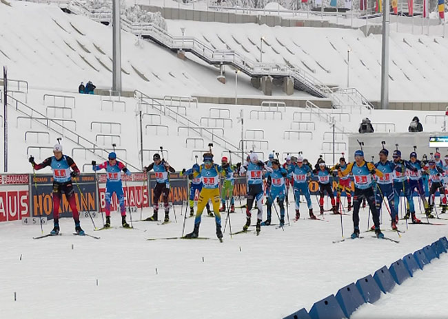Мужская сборная Норвегии по биатлону лидирует в Кубке наций; Украина поднялась на 9-е место