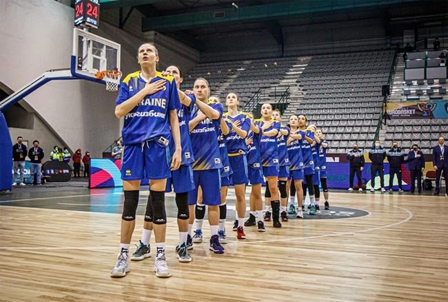 Женская сборная Украины не сыграет на Евробаскете-2021