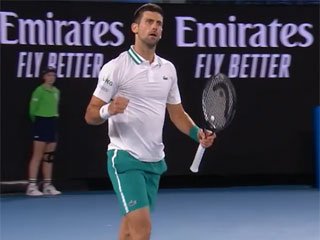 Australian Open. Джокович обыграл Раонича и вышел в 1/4 финала на Зверева