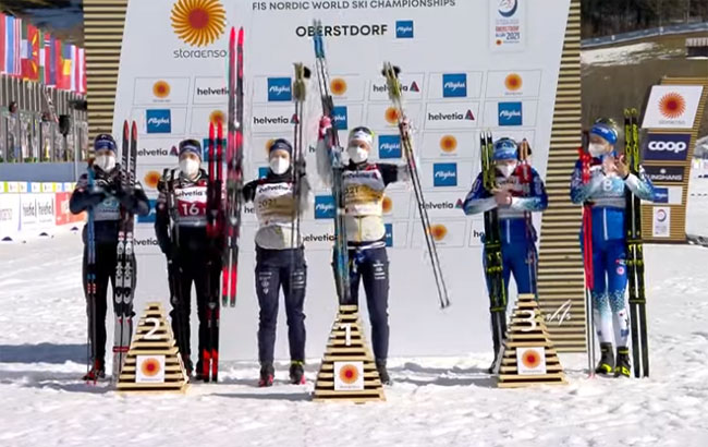 Шведские лыжницы победили в командном спринте на чемпионате мира в Оберстдорфе (+Видео)