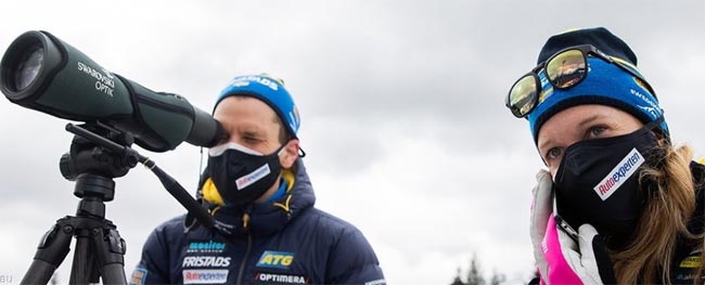 Шведские биатлонисты выполняли функции тренеров в эстафетных гонках Кубка мира в Нове-Место