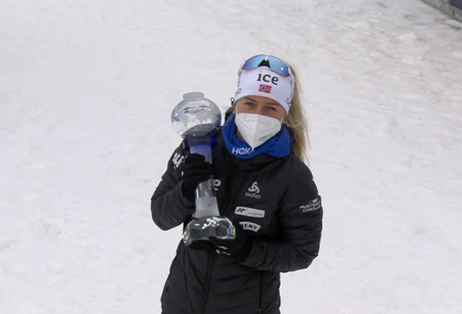 Норвежка Экхофф выиграла Малый кубок мира в гонках преследования