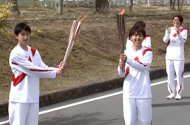 Эстафета олимпийского огня пройдет в Осаке в одном из парков без зрителей