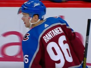 Микко Рантанен #96 (Колорадо) - первая звезда игрового дня в НХЛ