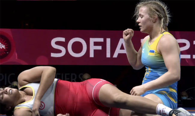 Алла Белинская обеспечила себе олимпийскую  лицензию в категории до 76 кг