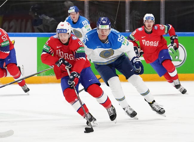 Хоккей. ЧМ-2021.  Казахстан проиграл Норвегии  в последнем туре группового этапа (+Видео)