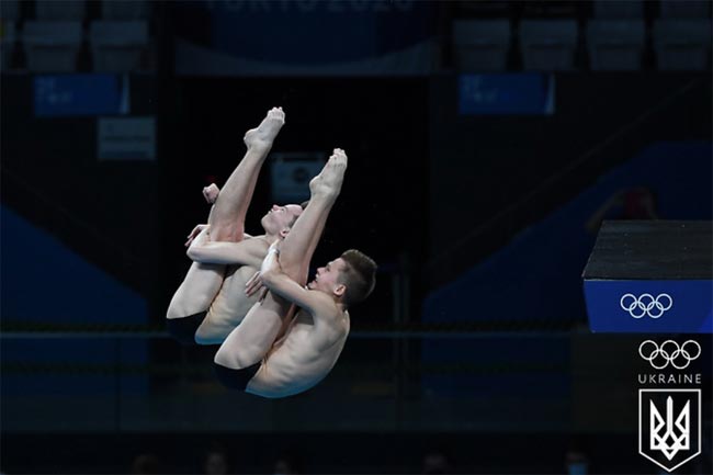 Олимпиада-2020.  Олег Сербин и Алексей Середа – шестые в прыжках в воду с вышки