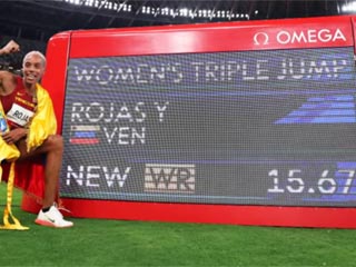 Олимпиада-2020. Венесуэлка Рохас стала чемпионкой в тройном прыжке, побив  мировой рекорд украинки Инессы Кравец