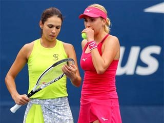 US Open. Надежда Киченок и Ралука Олару вышли в 1/8 финала в парном турнире