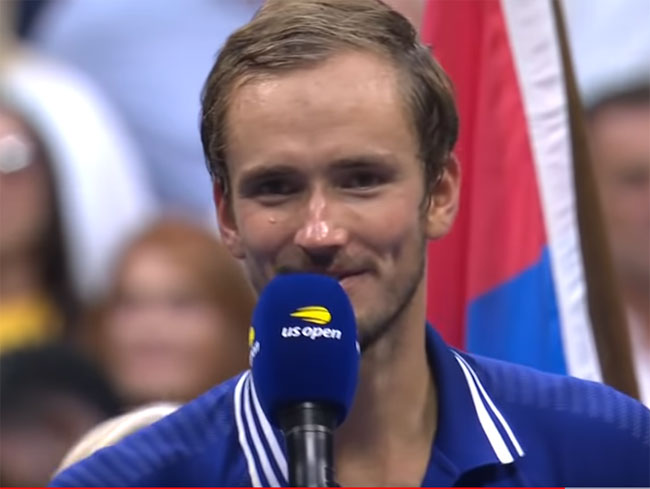 Медведев прокомментировал победу над Джоковичем в финале US Open