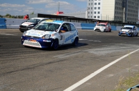Старт первой гонки в классе Туринг-лайт кольцевого чемпионата Украины 2013 года