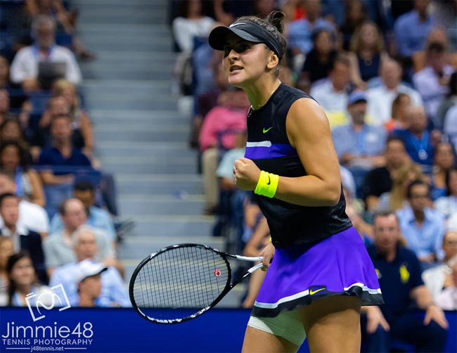 US Open. Андрееску стала соперницей Бенчич по полуфиналу