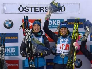 Шведы выиграли синг-микт на этапе КМ по биатлону в Эстерсунде; украинцы - четвертые