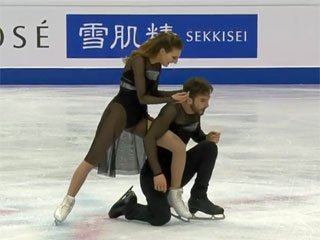 Французские танцоры Габриэла Пападакис и Гийом Сизерон победили в  финале Гран-при
