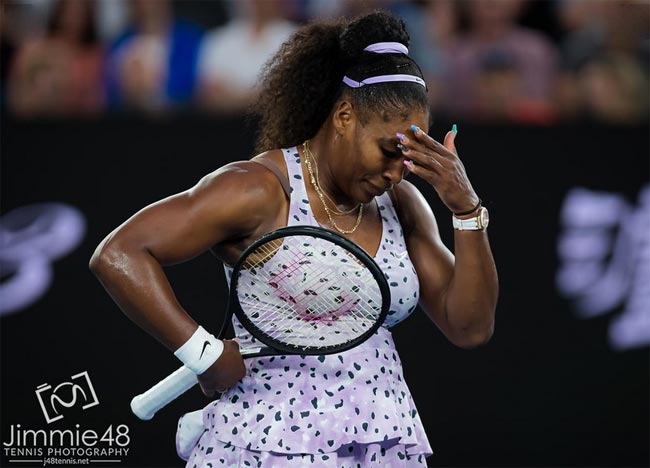 Australian Open. Серена Уильямс зачехлила ракетку в третьем круге