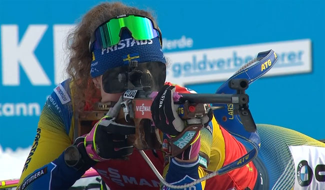 Шведка Эберг выиграла масс-старт на этапе Кубка мира в Поклюке; Джима – 25-я