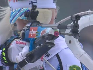 Финка Макарайнен – лидер зачета масс-старта в Кубке мира; Ридгрушная – 24-я