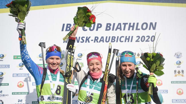 Немка Шерер выиграла масс-старт на этапе Кубка IBU в Раубичах; Кривонос – 13-я