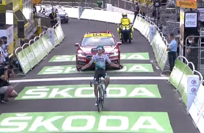 «Тур де Франс». Немец Леннард Камна победил на 16-м этапе