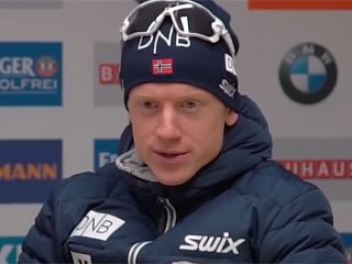 Йоханнес Бё занял последнее место в тестовой гонке норвежских биатлонистов