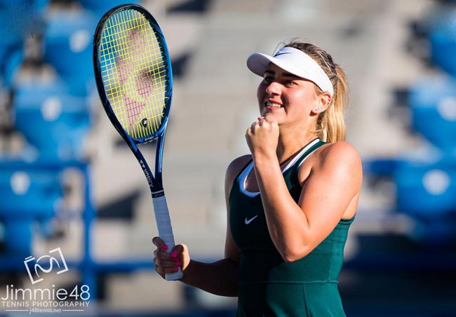 Абу-Даби. Марта Костюк впервые в карьере вышла в полуфинал турнира WTA