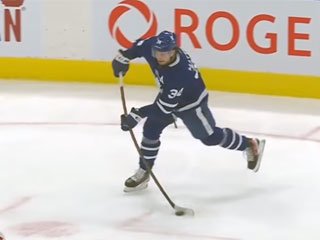 Остон Мэттьюс (Торонто Мэйпл Лифс) - первая звезда игрового дня в НХЛ