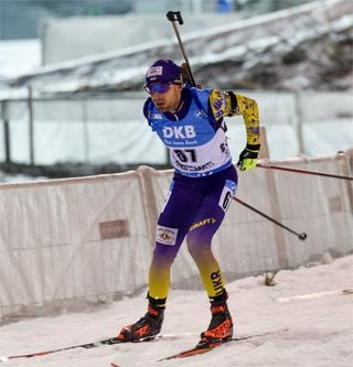 Руслан Ткаленко – бронзовый призер в спринте на четвертом этапе Кубка IBU