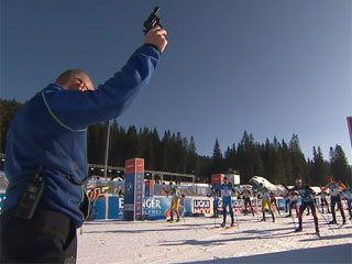 Тарьей Бё –лидер зачета масс-старта Кубка мира; Пидручный – 26-й