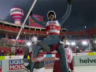 Поляк Жила – чемпион мира в прыжках на лыжах с трамплина; Калиниченко не пробился в финал