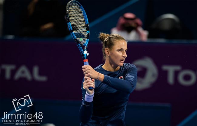 Доха. Каролина Плишкова зачехлила ракетку в 1/4 финала