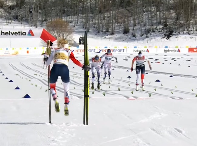 Норвежка Йохауг, австрийские двоеборцы и немецкие «летающие лыжники» выиграли золото в девятый день ЧМ в Оберстдорфе