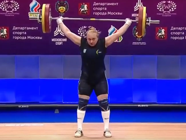 Анастасия Лысенко выиграла серебро на чемпионате Европы по тяжелой атлетике