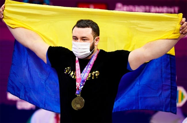 Сборная Украины выиграла медальный зачёт чемпионате Европы по тяжёлой атлетике в Москве