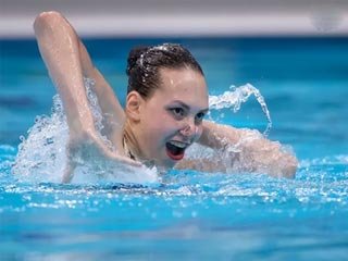 Марта Федина – чемпионка Европы по артистическому плаванию среди солисток в технической программе