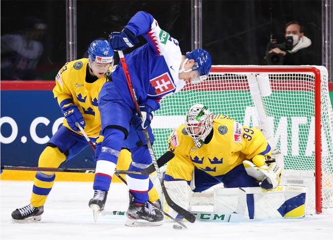Хоккей. ЧМ-2021. Швеция обыграла Словакию, Латвия в овертайме уступила Финляндии (+Видео)