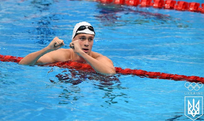 Олимпиада-2020.  Михаил Романчук – серебряный призер в плавании на 1500 м вольным стилем
