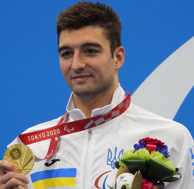 Украинский пловец Максим Крипак  -  самый титулованный спортсмен Паралимпиады-2020 в Токио