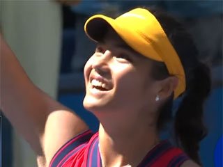 US Open. 18-летняя Радукану обыграла Бенчич и вышла в полуфинал