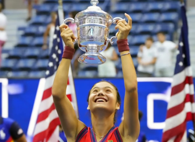 US Open. 18-летняя британка Эмма Радукану стала чемпионкой турнира