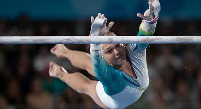 Бачинская в топ-10 в личном многоборье на ЧМ по спортивной гимнастике