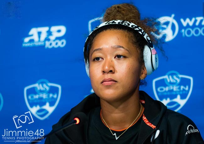 Наоми Осака высказалась о пропаже китайской теннисистки Пэн Шуай