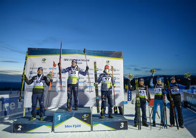 Сергей Телень  - 29-й в спринте на этапе Кубка IBU в Швеции