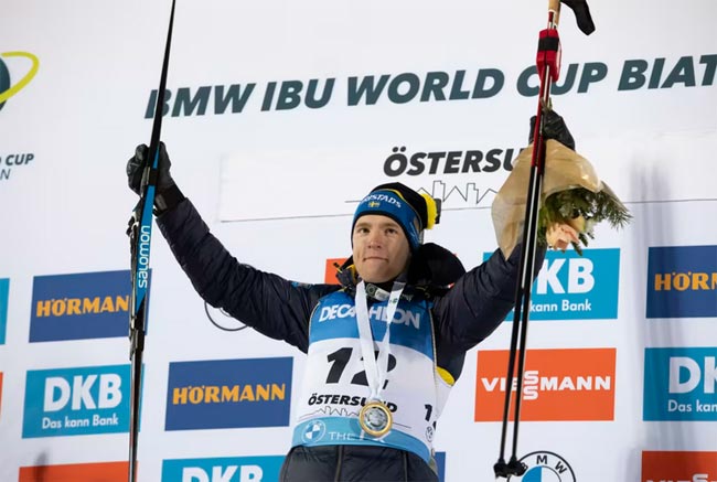 Швед Самуэльссон выиграл спринт на первом этапе Кубка мира в Эстерсунде; Пидручный – 21-й