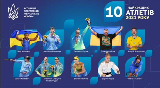 Жан Беленюк – лучший атлет Украины 2021 года