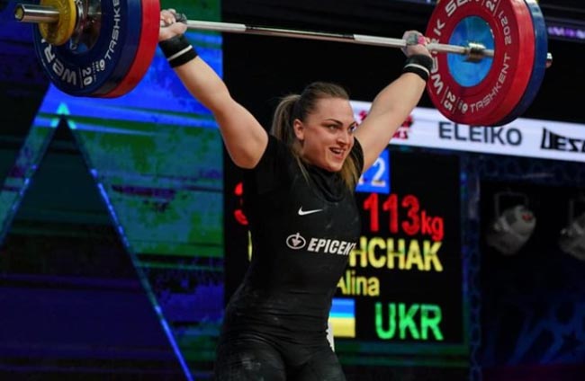 Алина Марущак – абсолютная чемпионка мира по тяжелой атлетике в категории до 81 кг