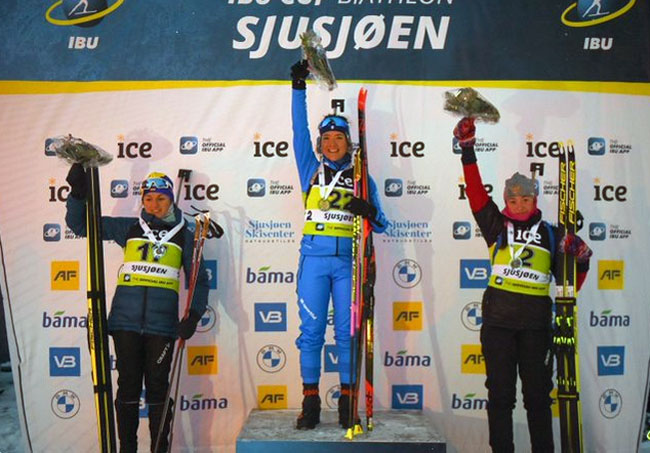 Ирина Петренко – серебряный норвежского этапа Кубка IBU в суперспринте